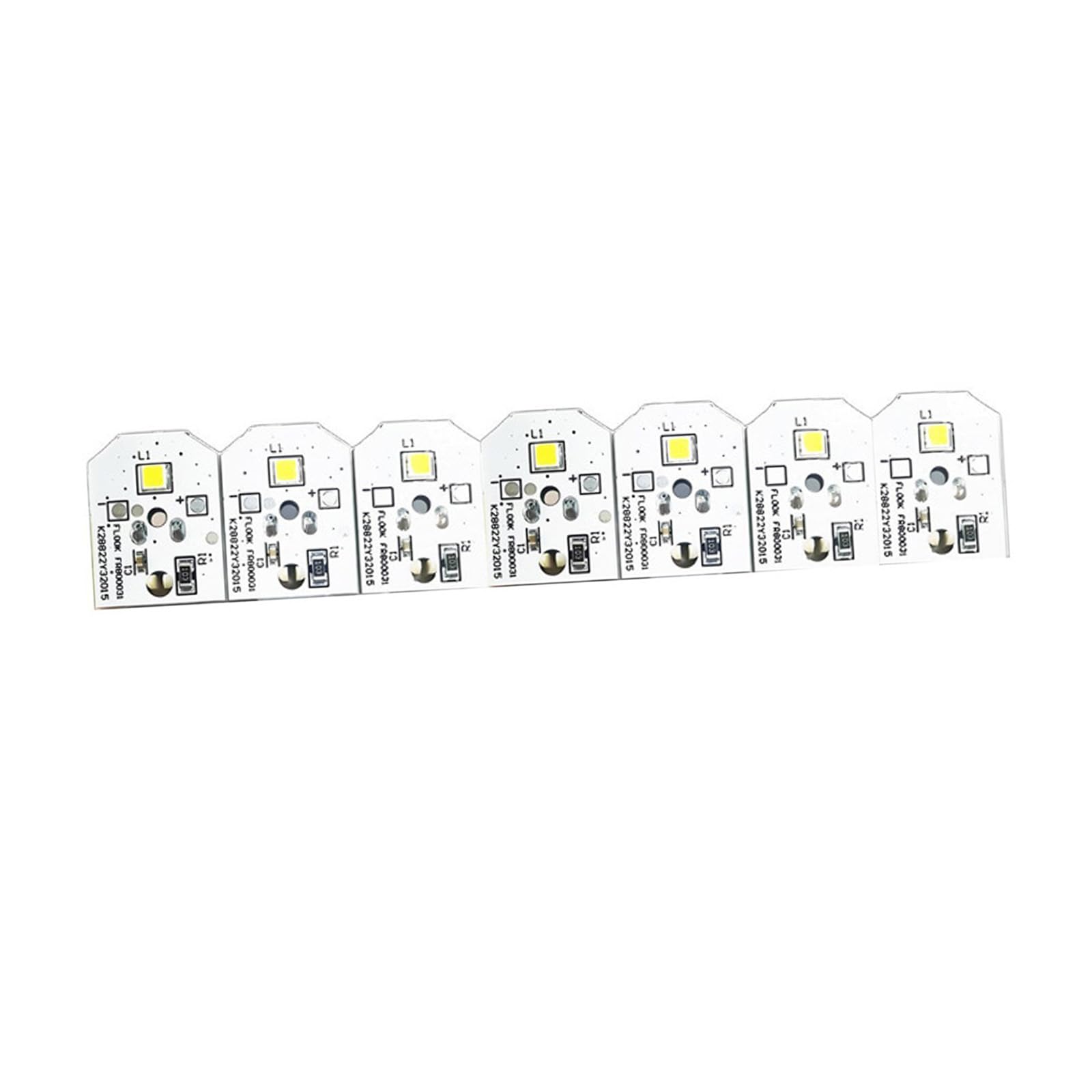 Greabuy 7PCS Replacement LED Light Board for WR55X11132 WR55X25754 WR55X30602 WR55X26486 Refrigerator Bright Illuminations Multiple Model Fridge Light