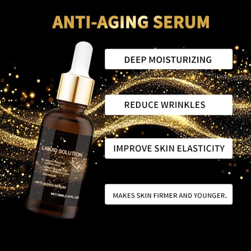 Generic Face Serum,liquid solution anti aging serum,Visibly Plump Skin, Reduce Fine Lines & Boost Elasticity with Hyaluronic Acid + Botanical Power
