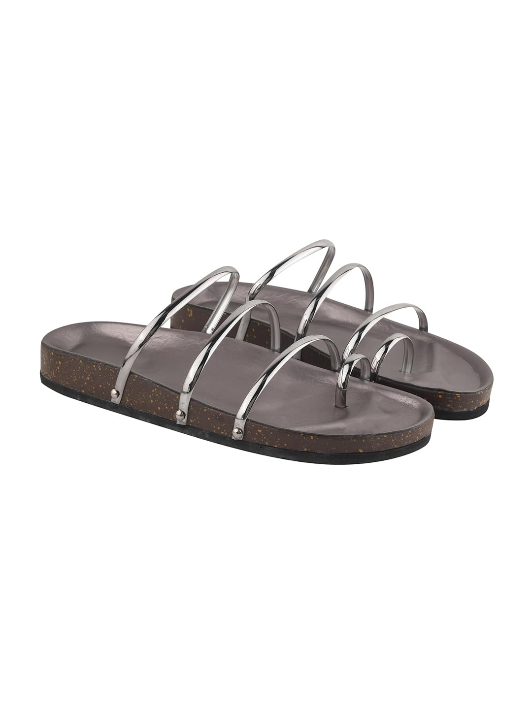 Stylish Women's Flats Sandals Soft Cushion Slip-On Lightweight Everyday Comfort Wear-image-26