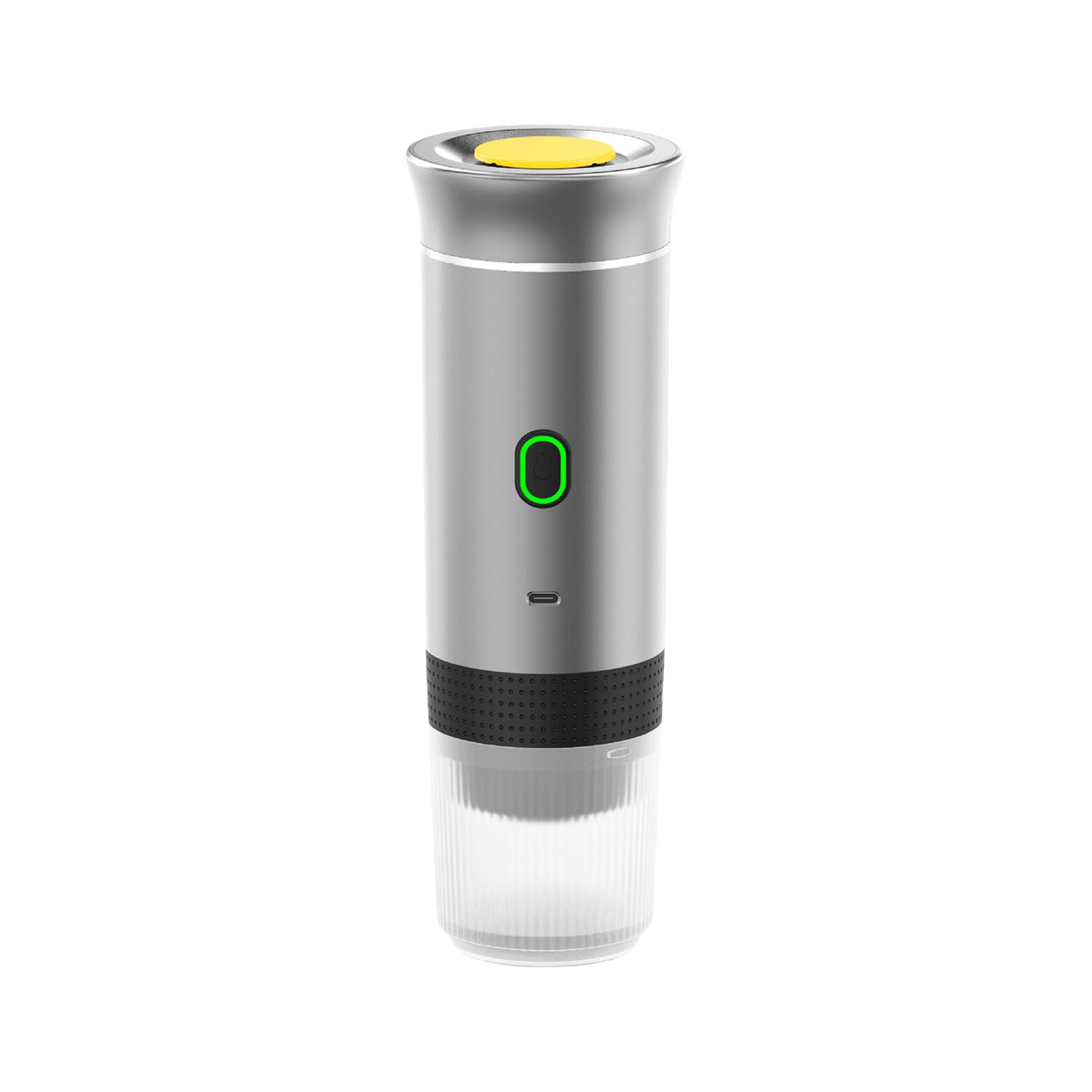 Tsophreniq Portable Espresso Maker Easy Cleaning Coffee Machine for Car and Home with Caplet and Powder Brewing Option USB Charging Coffee Maker