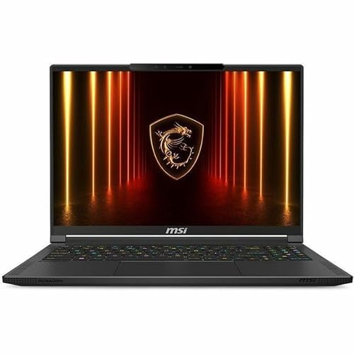 MSI Stealth A18 AI+ A3HWIG-019US 18" Copilot+ PC Gaming Notebook - QHD+ - 240 Hz - AMD Ryzen AI 9 365-32 GB - 1 TB SSD - Midnight Black