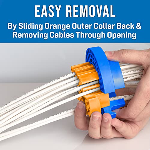 image for ACOM Tools Cable Comb Tool, Wire Comb, Cable Dresser, Bundler, Organiz