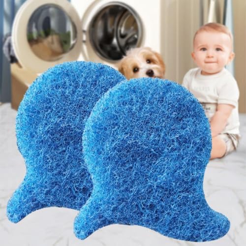 Reusable Pet Hair Remover for Laundry, Laundry Pet Hair Catcher,Washing Machine Lint Remover,Blue Lint Catcher for Washing Machine, for Dogs and Cats, Clothes, Bedding, and All Fabrics (8) - 3