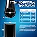 FORMUFIT PVC Pipe, 1