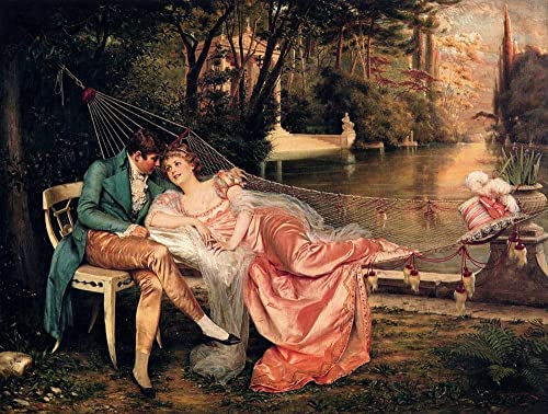 Pintura sobre lienzo SERENDIPITP de 60x90cm para dar vida a paredes vacías