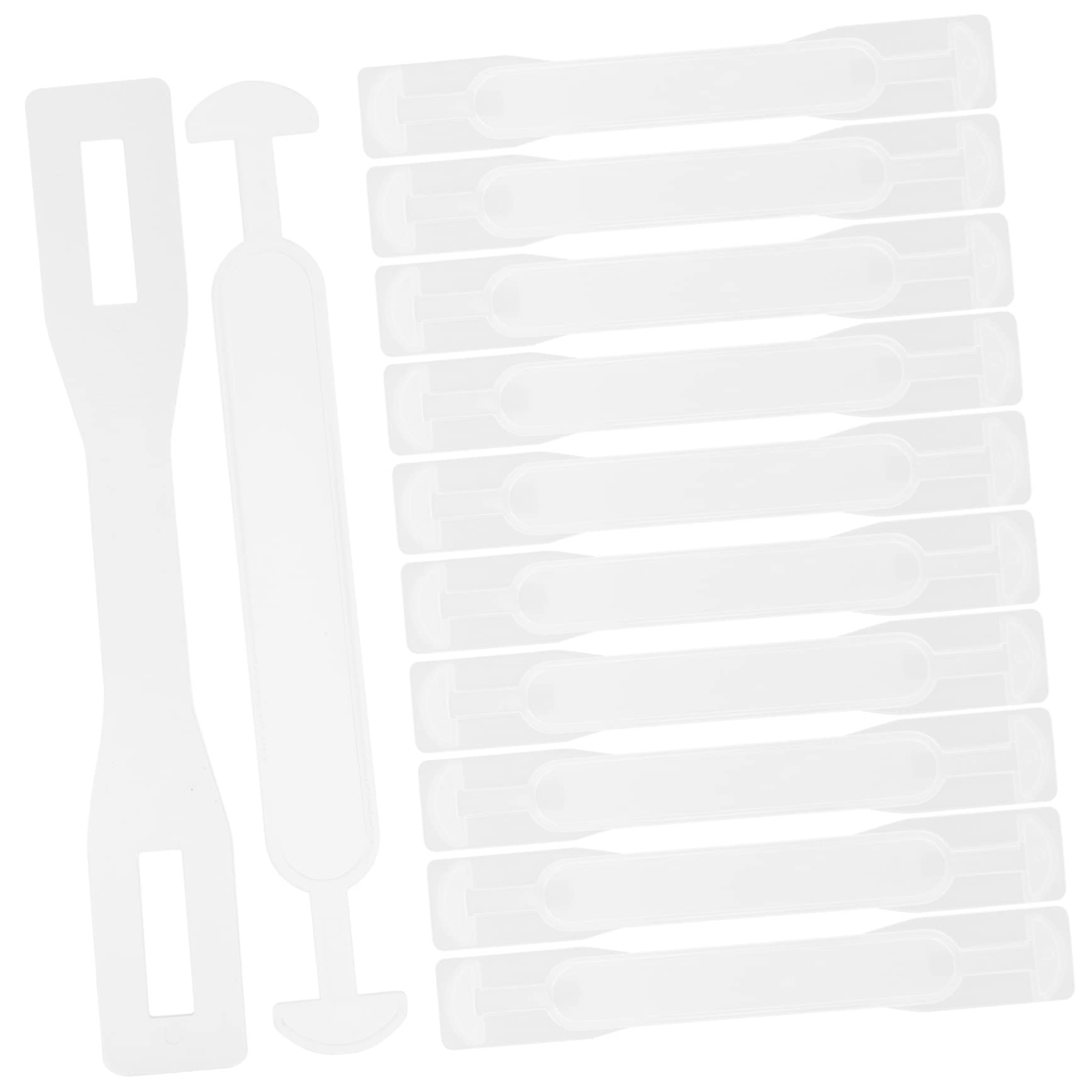 STOBAZA 100Sets Heavy Duty Cardboard Box Handles Carrying Straps for Moving Boxes Replacement Handles for Present Boxes and Milk Cartons for Sturdy Load