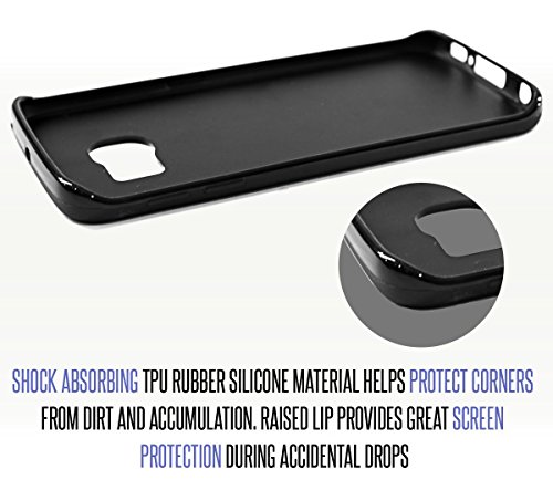 BleuReign(TM) Personalized Custom Name License USA Plate TPU Rubber Silicone Phone Case Back Cover for Samsung Galaxy S7 Edge - Thumbnail 5