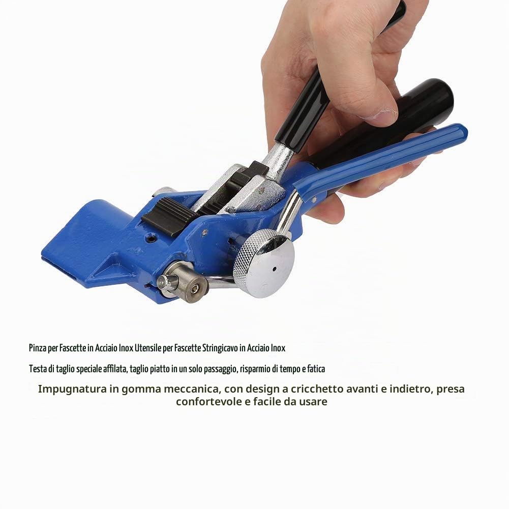 Pistola per fascette per cavi, Pistola per fascette per cavi in ​​acciaio inossidabile, Strumento per fascette per cavi di fissaggio, Strumento per fascette per fascette in acciaio inossidabile,