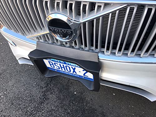Image of BumpShox - The Original Front Bumper Guard & Front Bumper Protection License Plate Frame. Tougher Than Steel! (BumpShox XXL Plus (2.5 inch Thick))