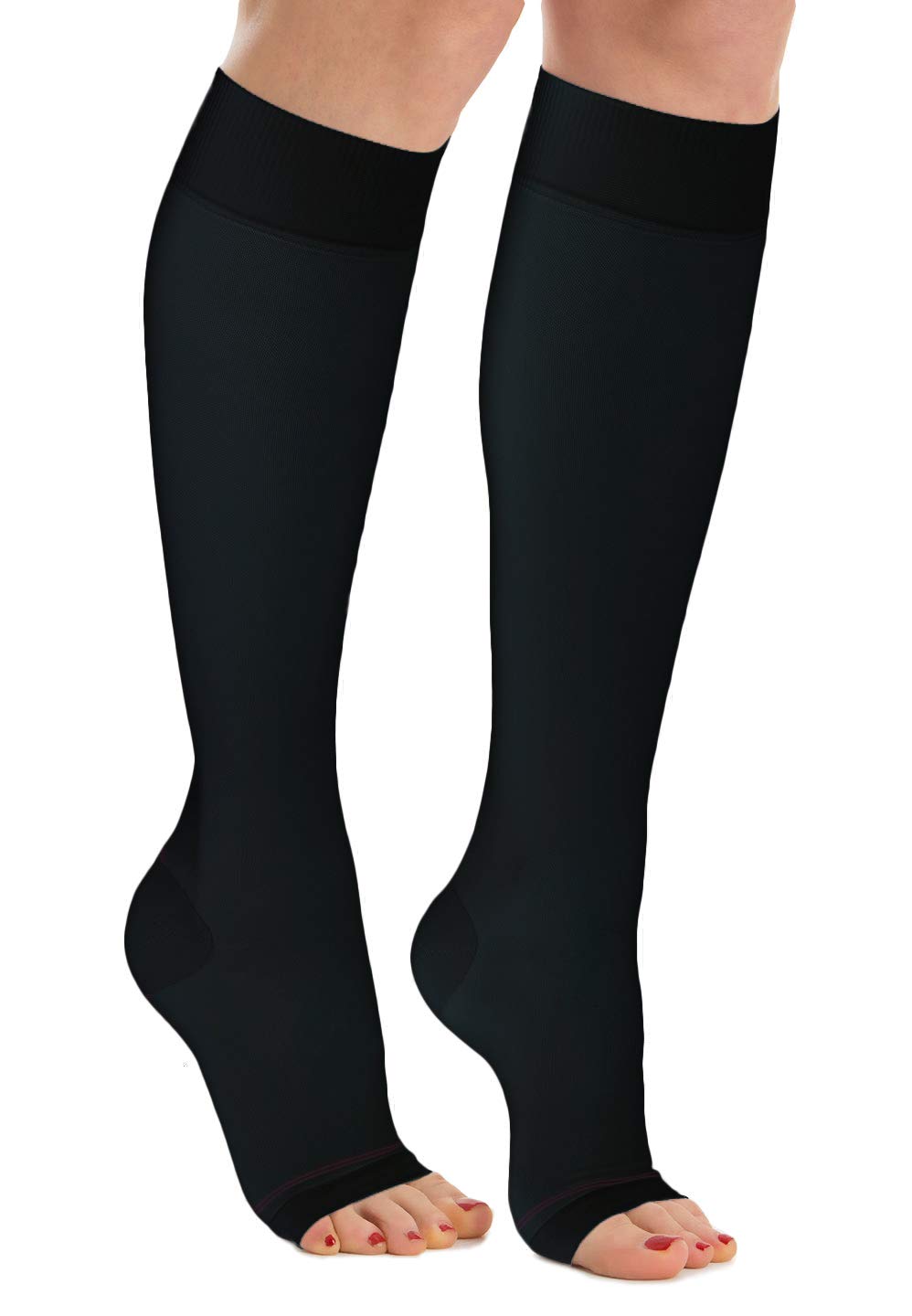 Antiembolism M0350A Open-toe anti-embolism knee high socks - K1-18-23 mmHg