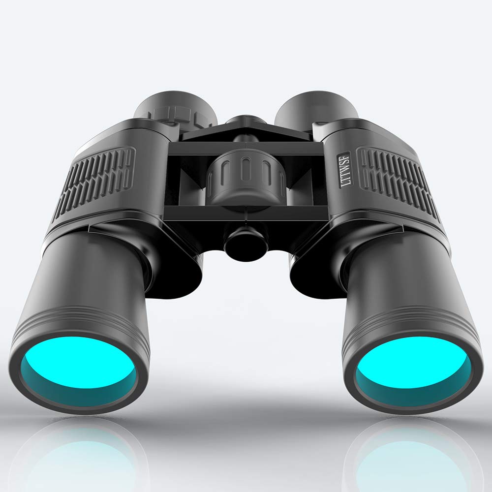 Binoculars for Adults LTTWSF 12x50 HD for Bird Watching Hunting Sports Events Travelling Adventure and Concerts (Black)