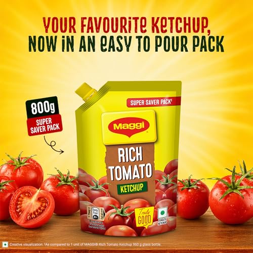 Image of MAGGI Rich Tomato Ketchup, Easy-Pour Doy Pack, 800g