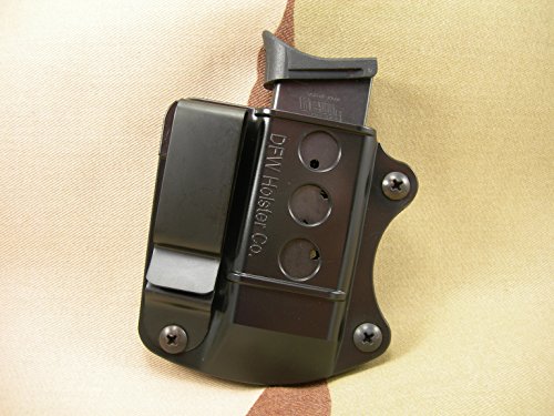 Single Stack Tuckable IWB Mag Pouch. Fits 9mm, 40 Cal, 45 ACP. (Ruger LC9)