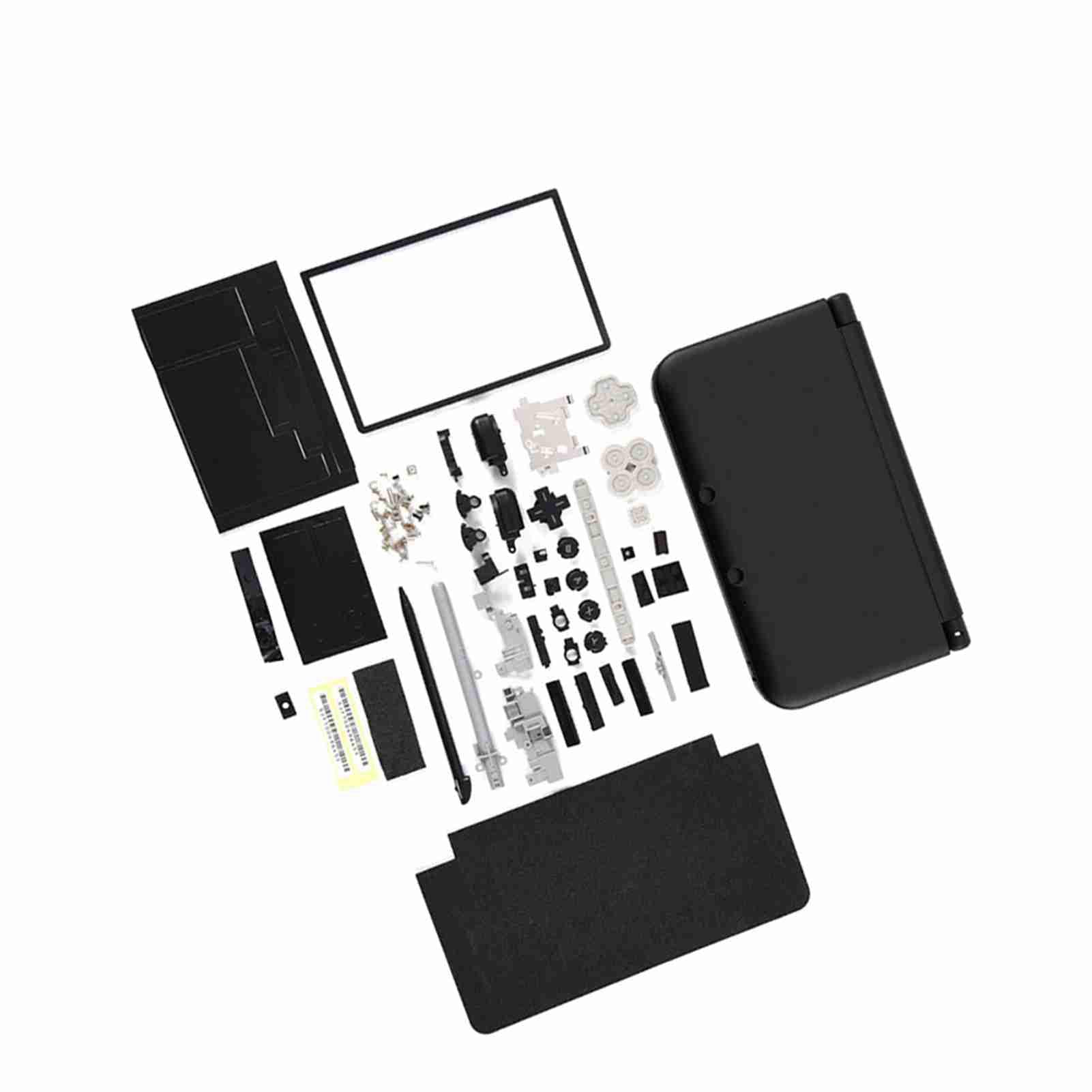 Generic Kit di Riparazione Completo 'alloggiamento 3DS XL, Custodia di Ricambio Durevole per 3DSLL, Include Tutte le Parti per la Riparazione della Console, per i Giocatori Che Desiderano Aggiornare