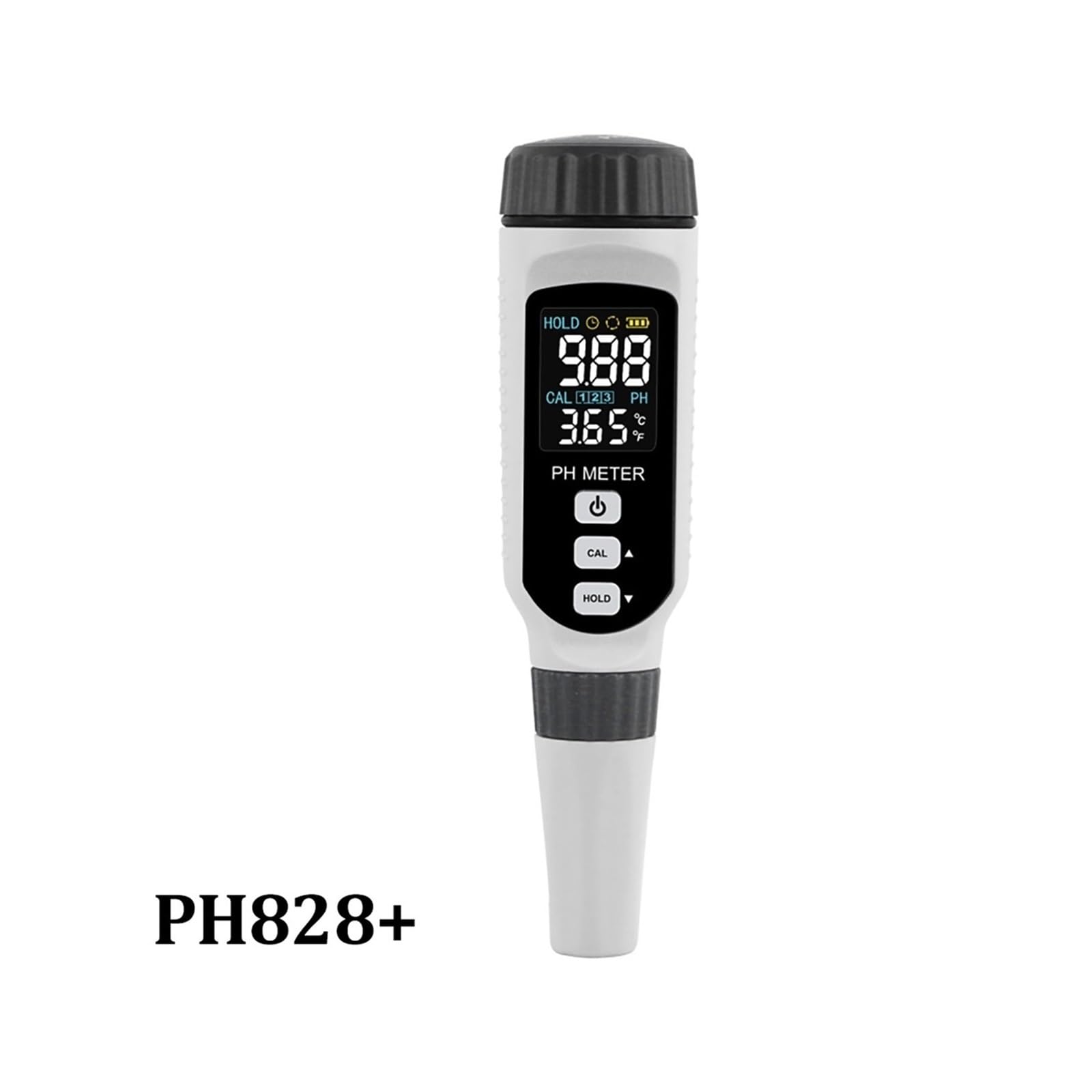 Kit per l'analisi dell'Acqua, Misuratore di PH Portatile a Penna, Tester qualità Acqua, acidometro for Acquario, Include Batteria al Litio da 3,7 V