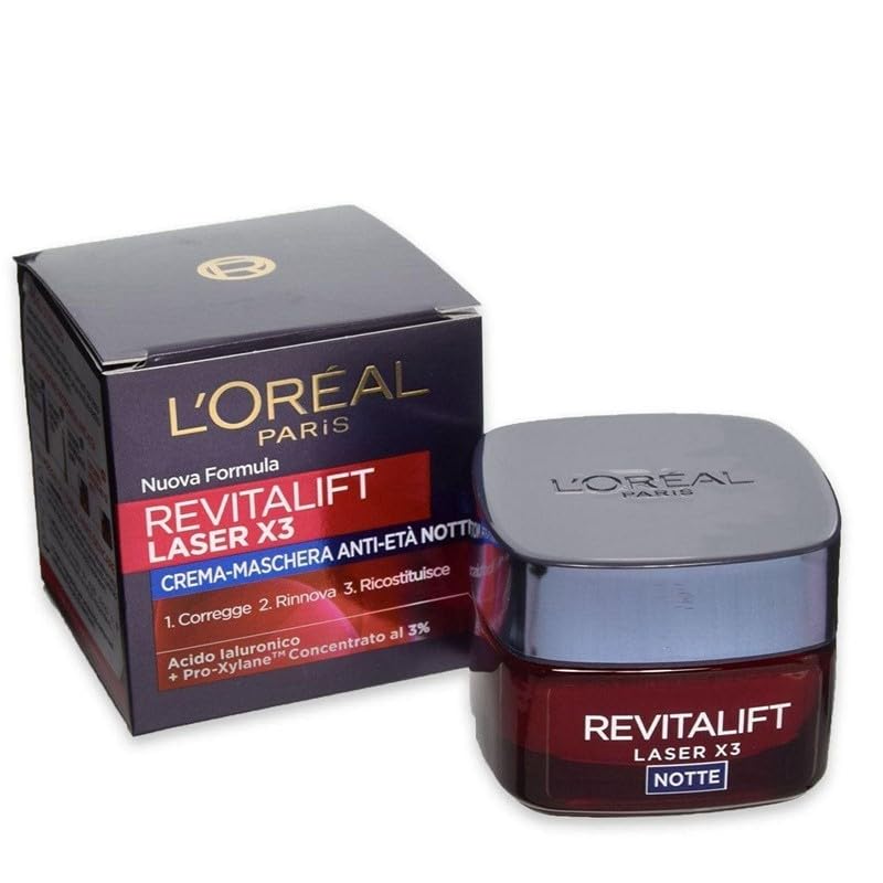 L'Oreal, Crema nocturna facial - 1 unidad