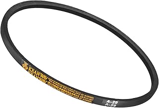 A-29 Drive V-Belt - [29-inch Inside Circumference] A-Section Rubber Drive Belt Wrapped for Transmission Use