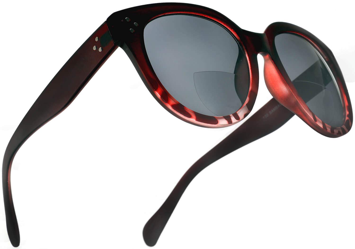 Bifocal Sunglasses for Women Oversized Built In Reading Lenses- Round Readers Under the Sun