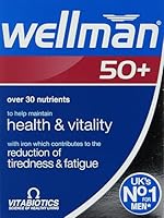 Wellman, Multivitamin Tablets for Men Over 50 Years