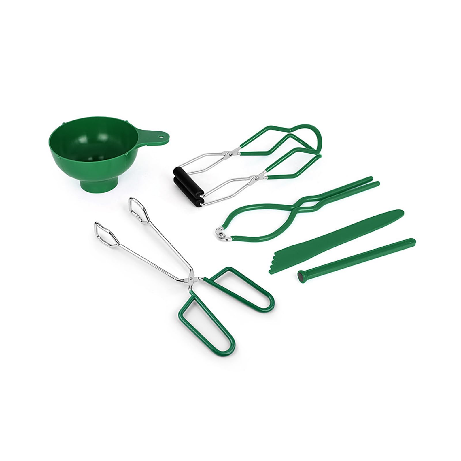 carotoe Professional Canning Tool Set 6PCS Jar Lifter Lid Grippers Bubble Removers Delicate Kitchen Accessories for Home Use Canning Tool Set Nonrust Steel