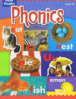 Paperback Steck-Vaughn Phonics: Student Edition Level K Book