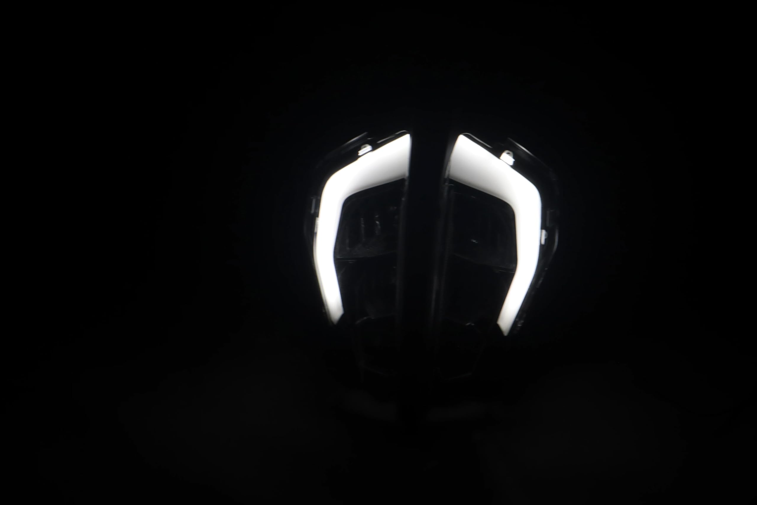 Dirt Bike przednie światła Pasuje do Duke 390/790/890 2018 2019 2020 2021 2022 2023 głowica motocykla duża przednia lampa światła reflektor motocyklowy Dziennej Dla