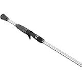Lew's Team Lew's Signature Series Casting Fishing Rod, Graphite Blank, Winn Dri-Tac Ultra Split Grip Handle, Silver
