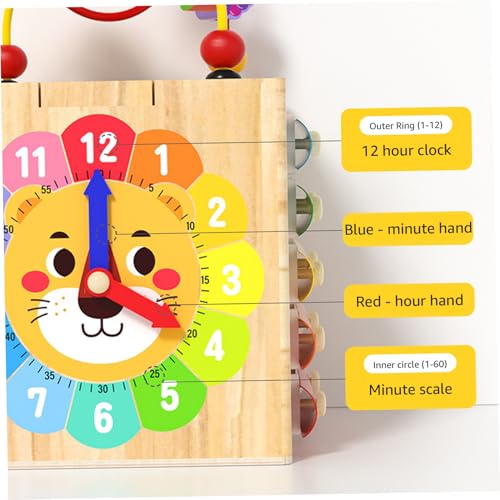 Cube d'activité en bois idéal comme cadeau d'anniversaire de vacances