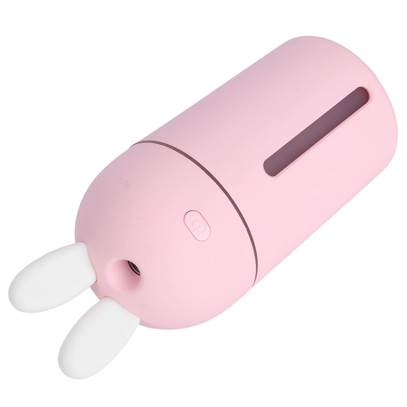Mini umidificatore d'aria da 200 ml 3 ore di temporizzazione Ambiente Luce notturna Umidificatore da tavolo alimentato tramite USB (Rosa)