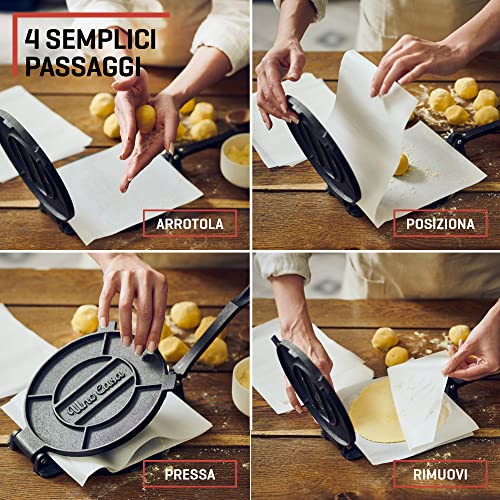 Uno Casa Pressa per Tortillas in Ghisa Robusta