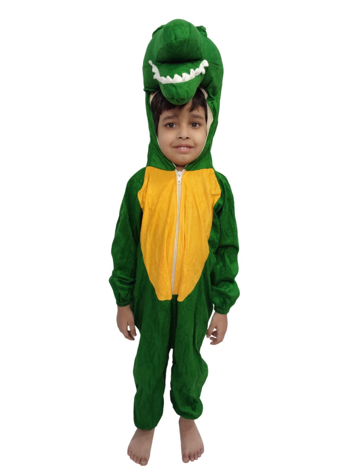 BookMyCostume Crocodile Water Animal Kids Fancy Dress Costume 5-6 years