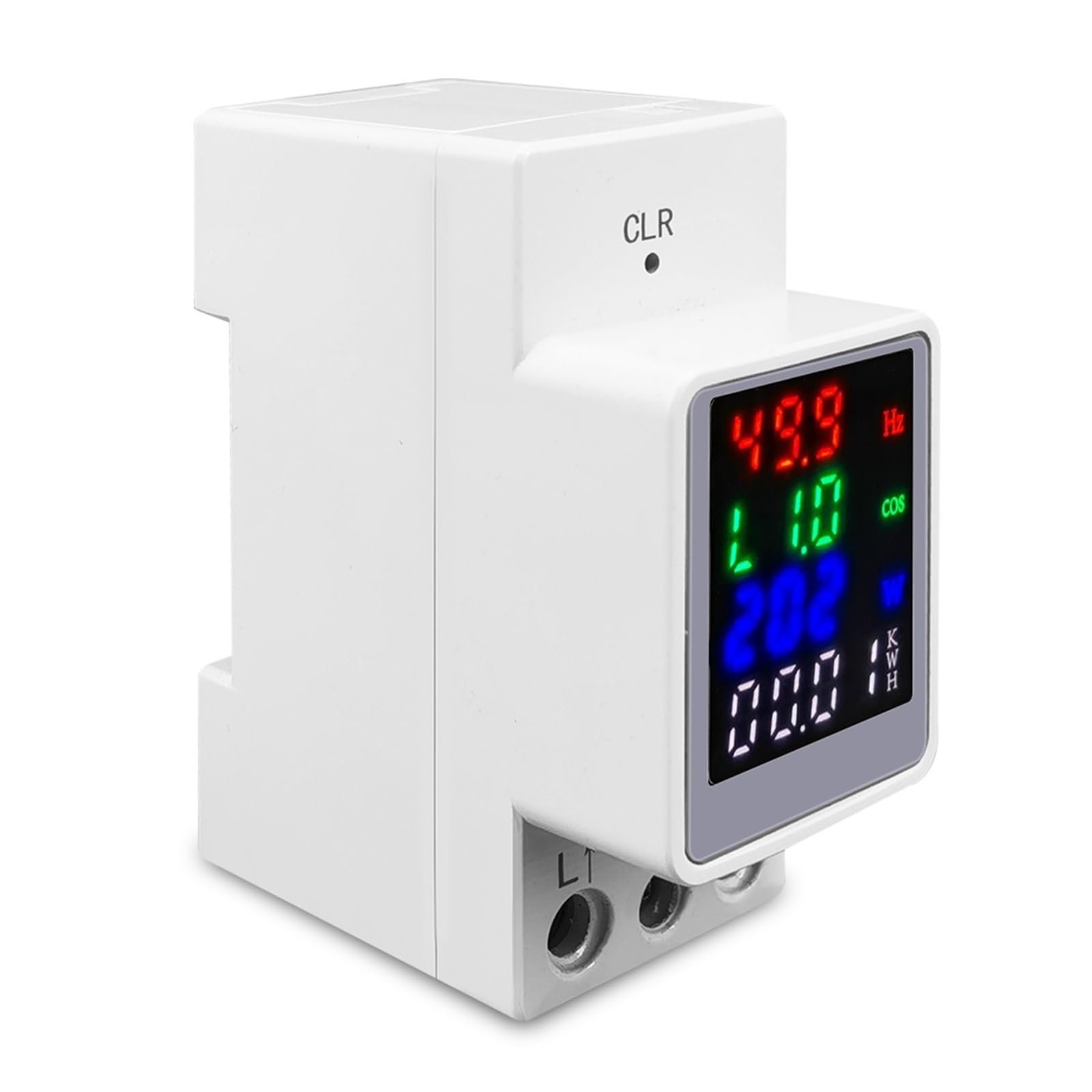 Medidor de energía AC 100A voltímetro para evitar sobrecostes luz 6