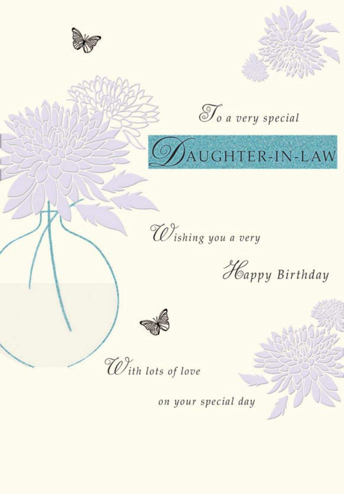 Piccadilly Greetings Carte D'anniversaire Moderne Pour Petite