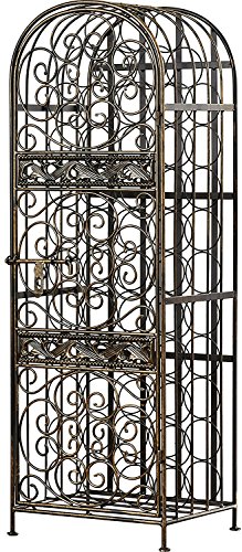 Wine Enthusiast Renaissance Wrought Iron Wine Jail #TOP1