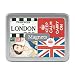 Cavallini Magnets London, 24 Assorted Magnets