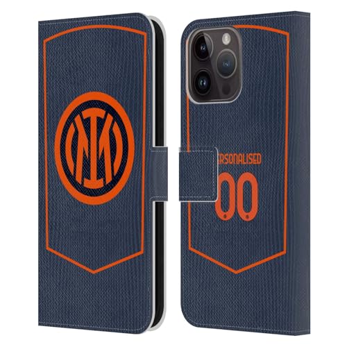 Coque portefeuille Inter Milan iPhone 15 Pro Max pour vivre votre passion du football au bureau