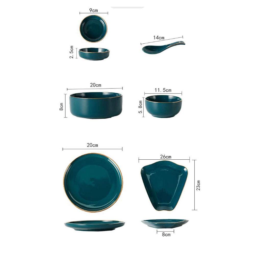 Zestaw obiadowy z delikatnej porcelany – 16-częściowy serwis kuchenny i gastronomiczny bez BPA, nadaje się do mycia w zmywarce, zastawa stołowa dla rodziny i przyjaciół, elegancka dekoracja willi
