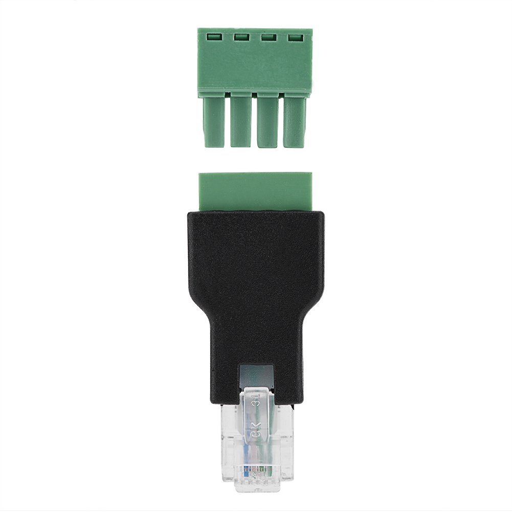 Connettore RJ11, connettore RJ11 6P4C a 4 pin, trasmissione stabile del segnale per porte telefoniche
