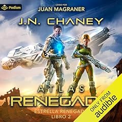 Diseño de la portada del título Atlas Renegado