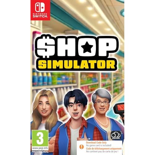 Shop Simulator (Download Code in Box)