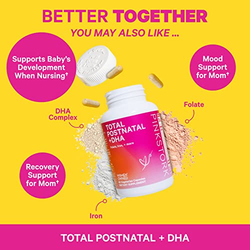 Pink Stork Postpartum Sitz Bath Soak: Dead Sea Salt For Perineal Care & Cleansing, Postpartum Recovery, Labor And Delivery Essentials, Women-Owned, Unscented, 1 Lb #TOP4