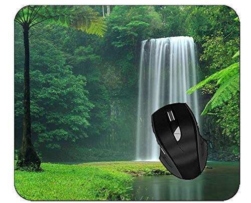 Preisvergleich Produktbild Landschaft Mauspad Natur Wasserfall Landschaft Mauspad für Home Office Arbeiten