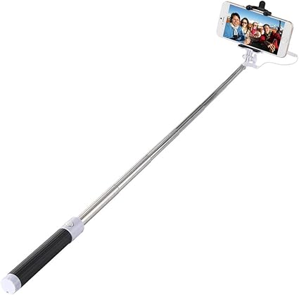 Amazon Keynice 自撮り棒 有線タイプ シャッターボタン付き ミラー搭載一体型 ブラック 自撮り棒 通販