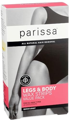 Parissa Leg & Body Wax Strips 48 Count, 48 Ct #TOP16