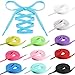 12 Pairs 40 Inch Colored Flat Shoe Laces Athletic Shoelaces Replacements for Sneakers (Multicolor)