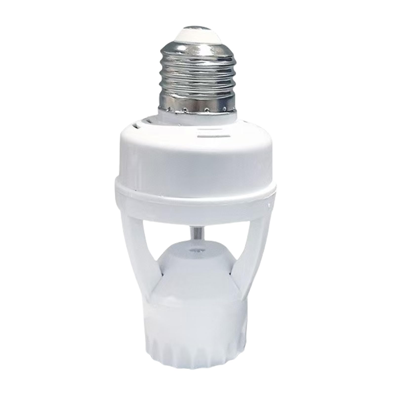 Hsioluted Intelligent Lighting Solution Motion Detectors Lamp Base E27 LED Bulb Base Simple Installation for Various Indoor Space Environmentally Friend Lighting