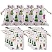 Price comparison product image VEYLIN 12 Pieces Small Line Jute Drawstring Gift Bags Christmas Burlap Pouch for Party Favor Wedding Supplies