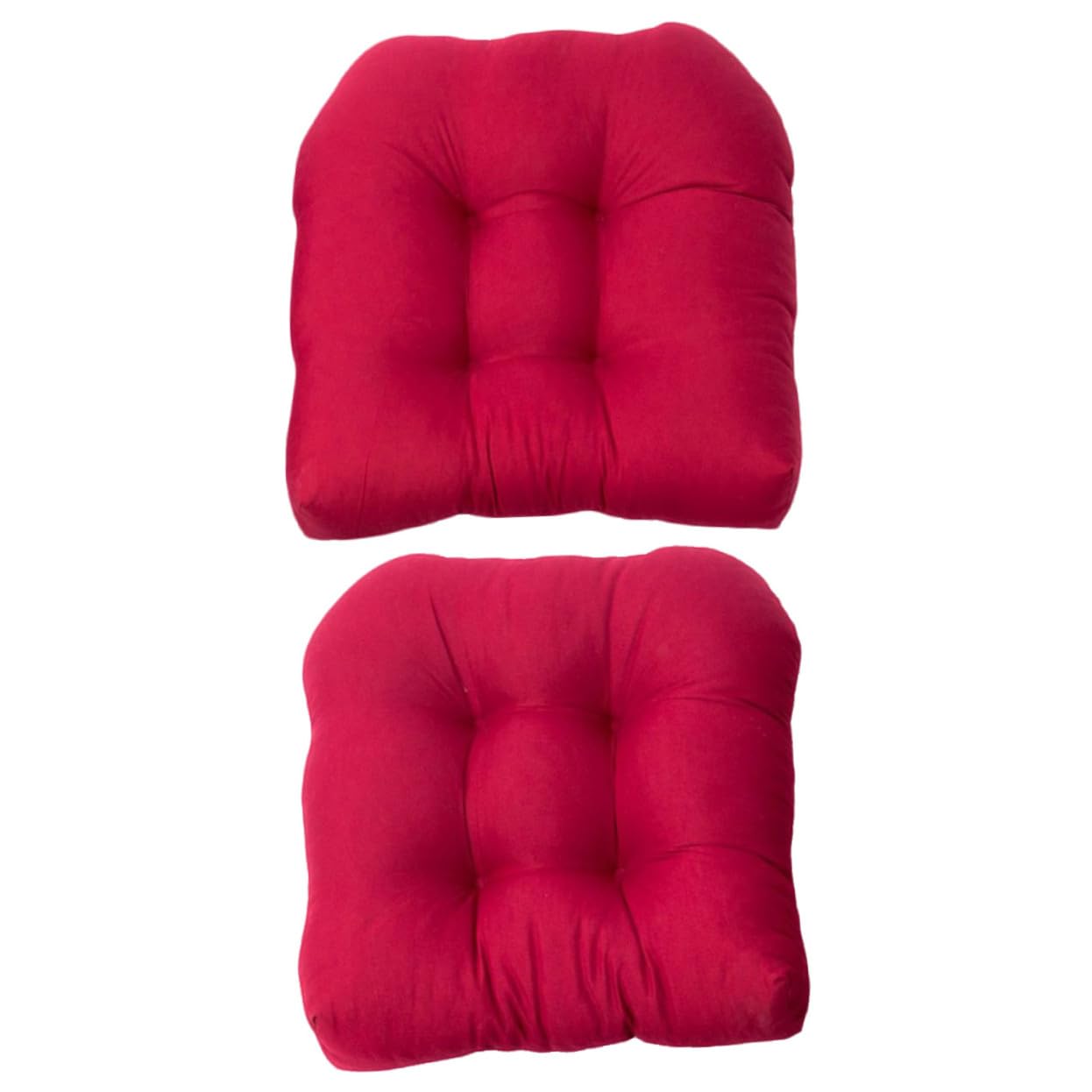 Galettes de chaise en U pour sublimer vos soirées d'été sur vos fauteuils en osier et de jardin