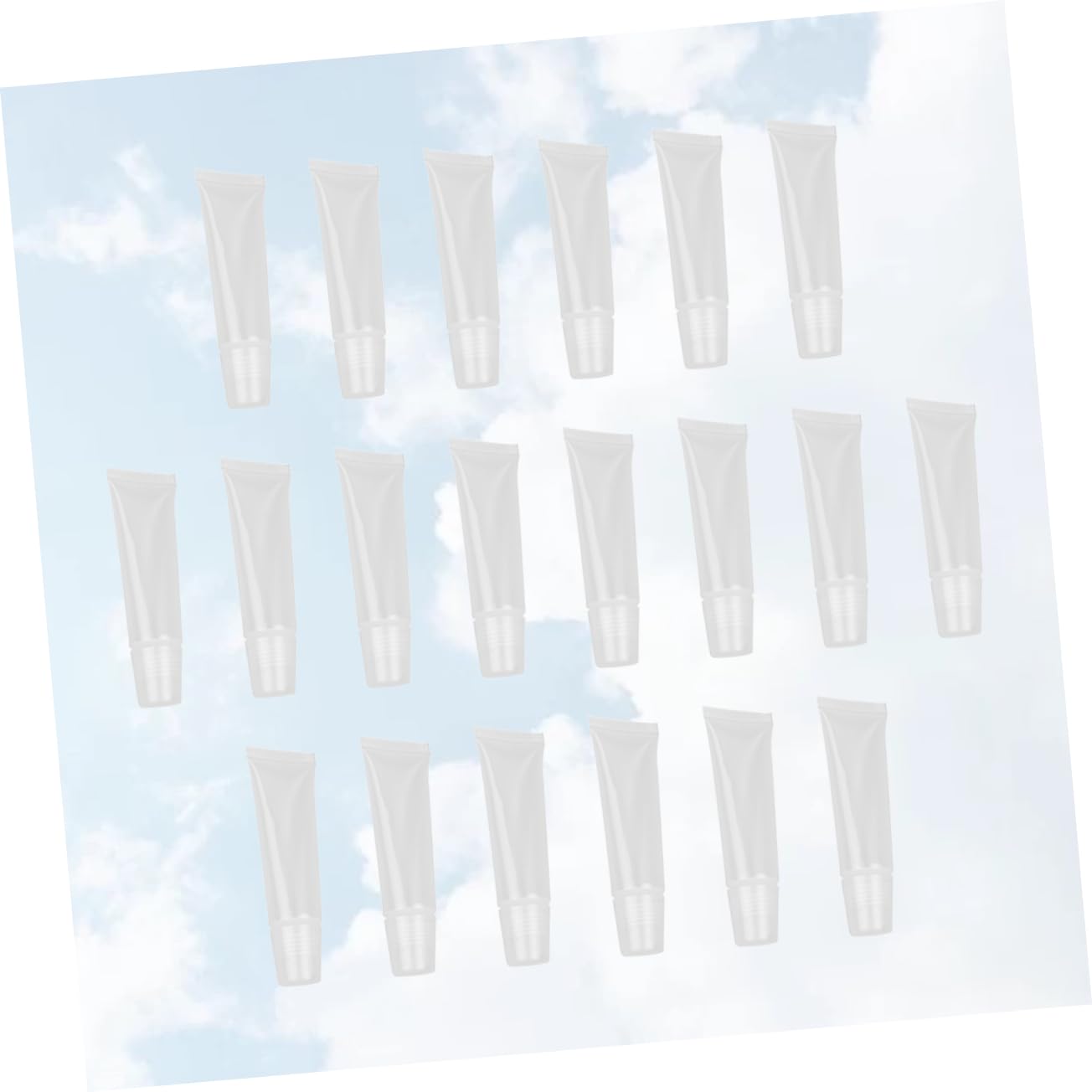 DOITOOL 80stücke Leere Lipgloss Rohre Wiederverwendbare Tuben Für Lippenbalsam Lippenpomade Und Kosmetik Transparentes Design Für -projekte Und Auslaufsicher