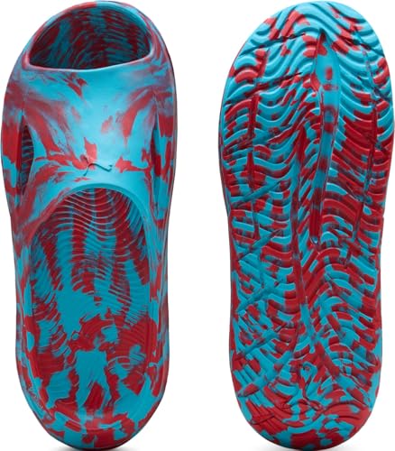 PUMA Softride ZeroG Slide Men's Sandal, 11 D(M) US, Red-Aqua3
